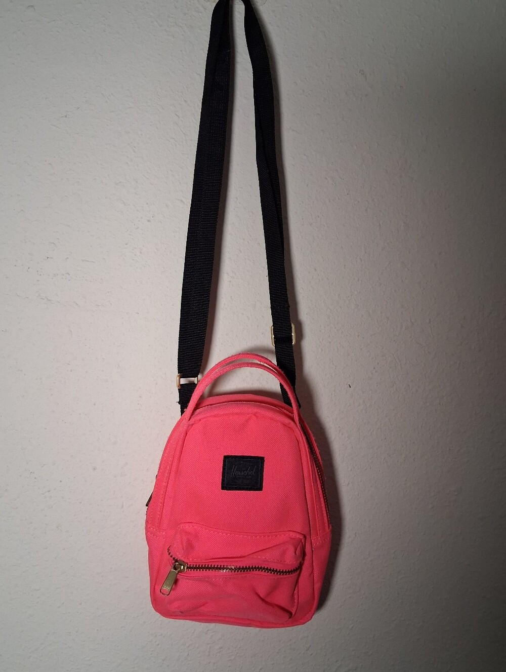 Bright Pink Herschel Mini Nova Crossbody